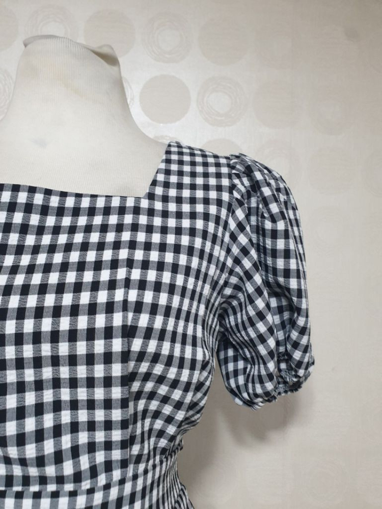 새것/체크원피스55/롱원피스55/원피스55 이미지