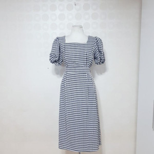 새것/체크원피스55/롱원피스55/원피스55 이미지