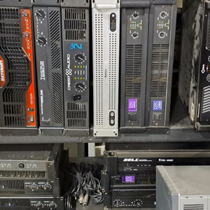 크라운파워앰프 qsc파워앰프