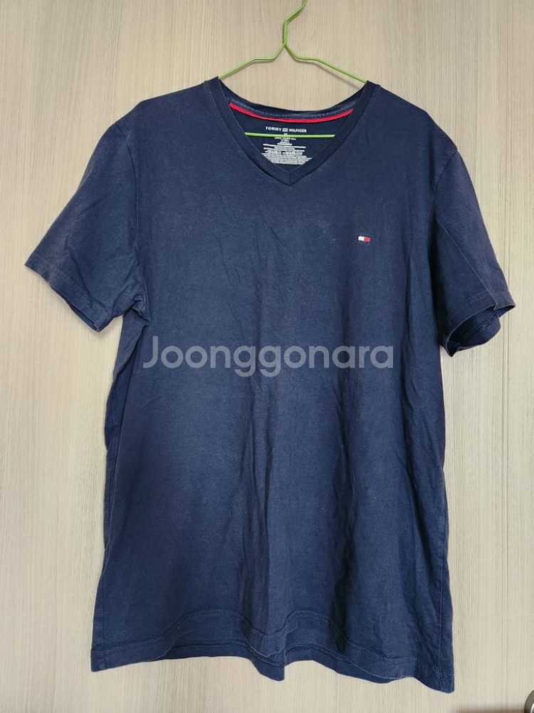 타미힐피거 남자 반팔티셔츠 100--0