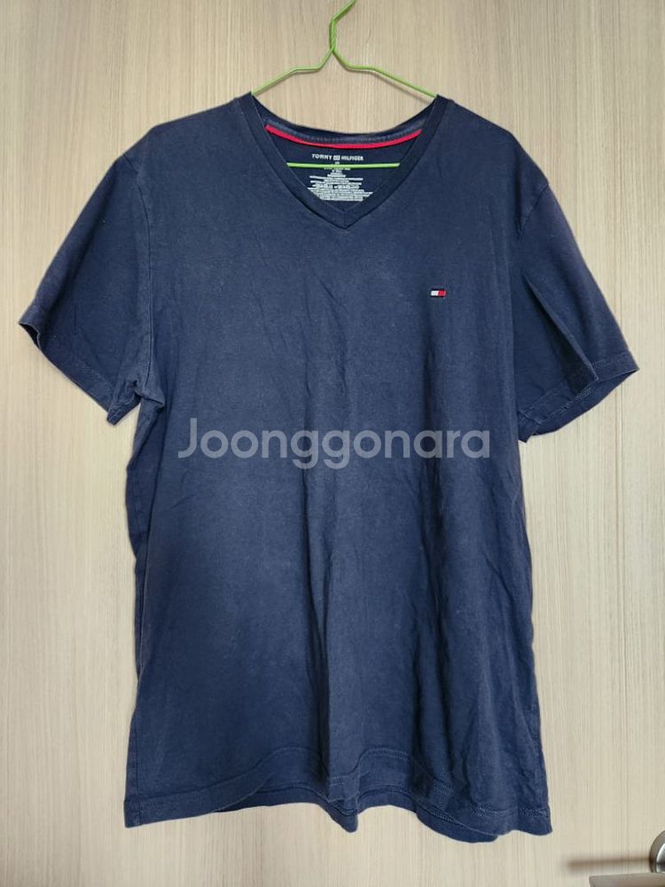 타미힐피거 남자 반팔티셔츠 100--1