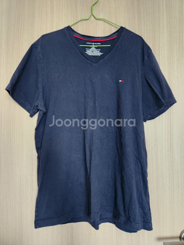 타미힐피거 남자 반팔티셔츠 100--0