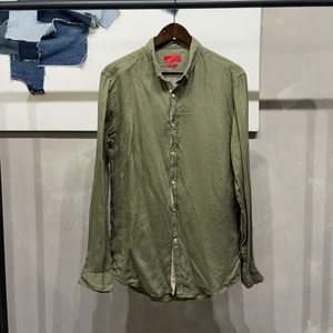 (110) 자라 ZARA 캐주얼 슬림핏 린넨 봄 셔츠