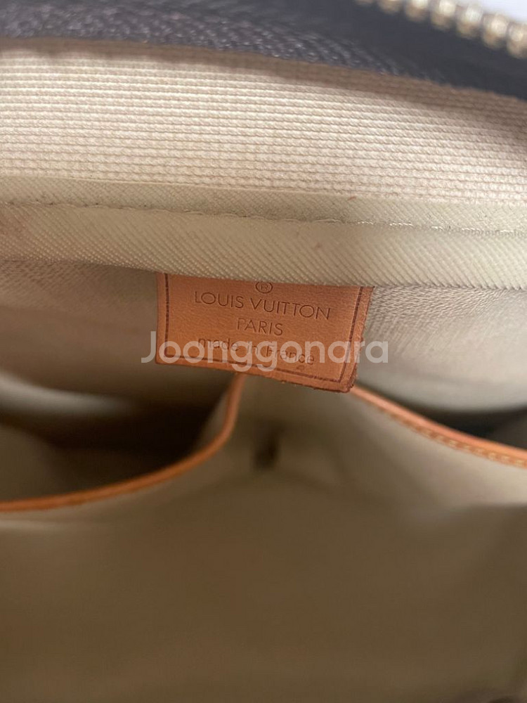 [정품] 루이비통 모노그램 캔버스 보울링 도빌 토트백--3