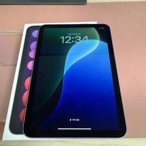 아이패드 미니6 256기가 퍼플 와이파이