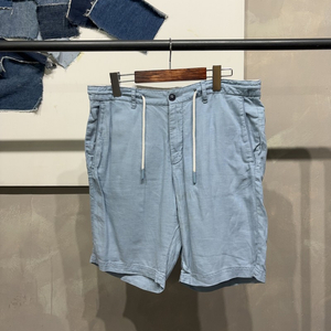 (34인치) 자라 ZARA 캐주얼 밴딩 린넨 반바지