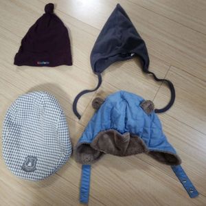 아기 모자 4개 일괄 사이즈 참고