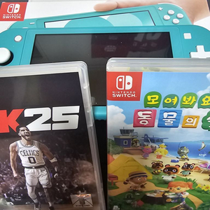 닌텐도 스위치 라이트 + SD카드(256GB) +칩