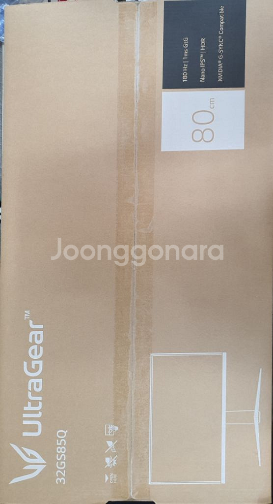 미개봉 LG전자 울트라기어 32GS85Q 180Hz--1