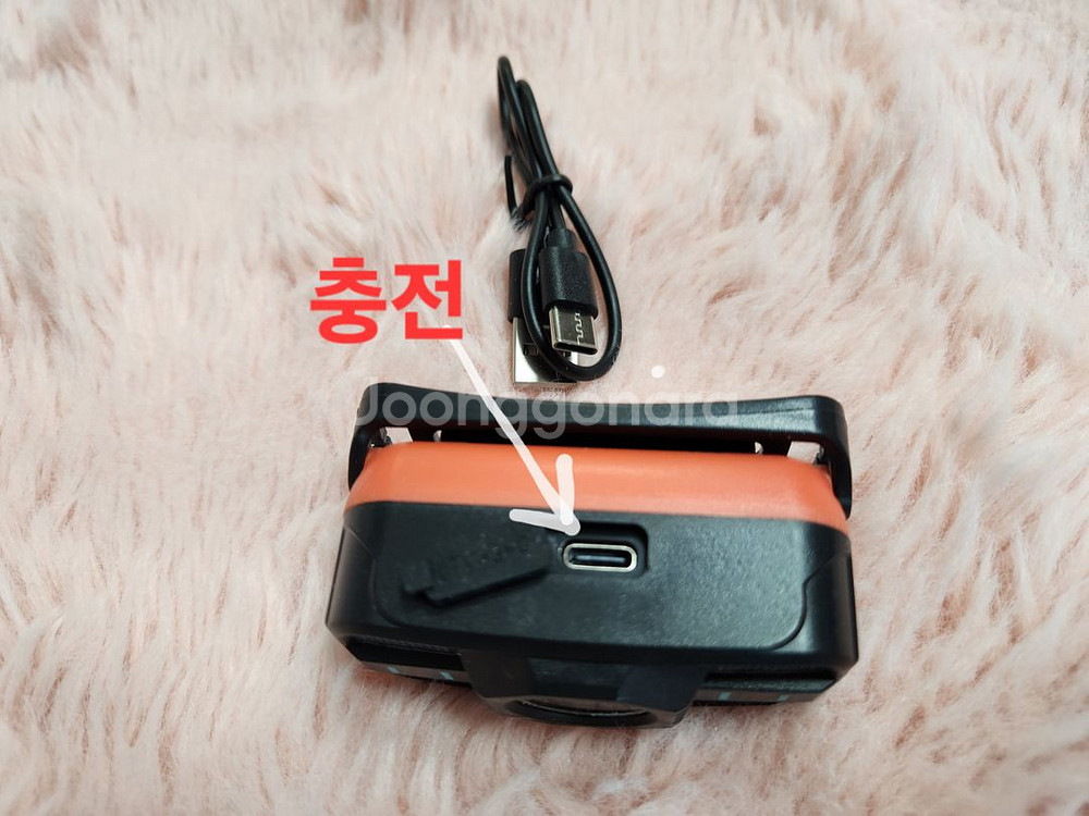 충전식 헤드 랜턴 LED 6가지 조명 모드 모션센서--3