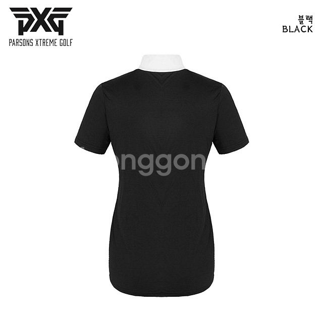 PXG 골프 여성 모크넥 텐션 반팔 이너웨어--5