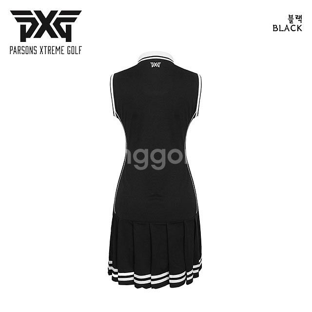 PXG 골프 여성 민소매 카라 원피스--4