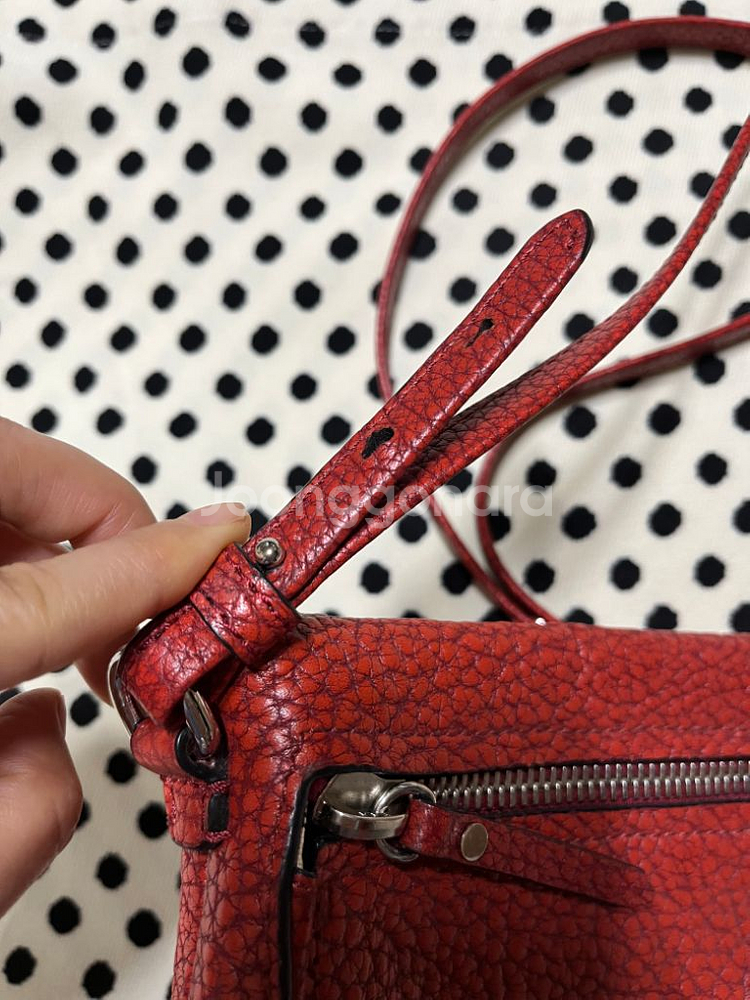 버버리 미니 크로스백--5