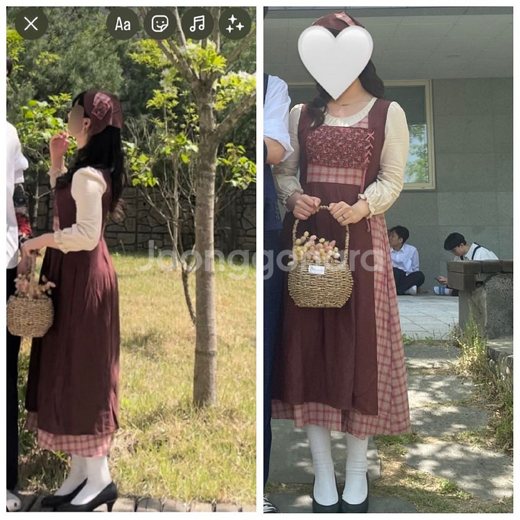 [M]3. 알프스소녀 하이디 의상 대여--3