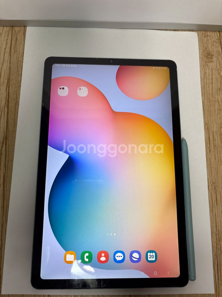갤럭시탭 S6라이트 128GB 팝니다 S펜도 포함입니다--3