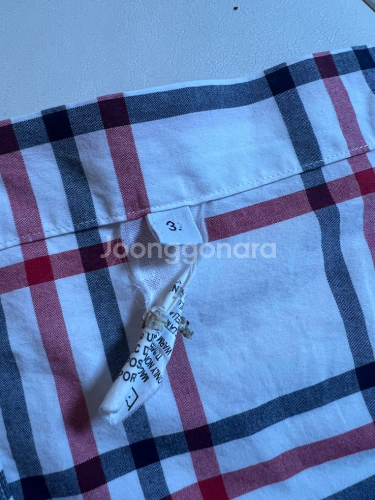 (3, 10꼬르소꼬모) 톰브라운 체크 셔츠--3
