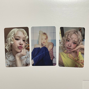 블랙핑크 로제 앨범 포토카드 특전 포카 팝니다