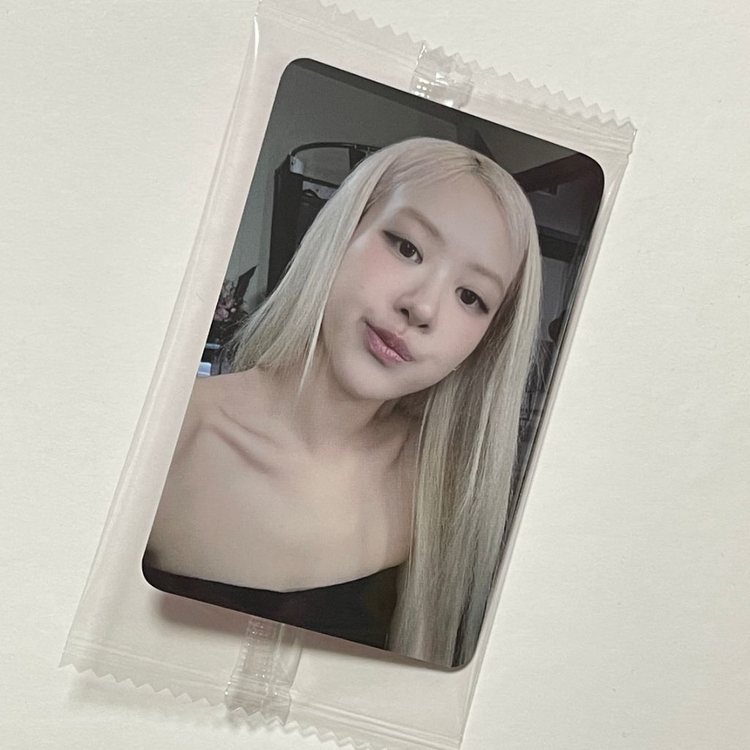 블랙핑크 로제 앨범 포토카드 특전 포카 팝니다 이미지