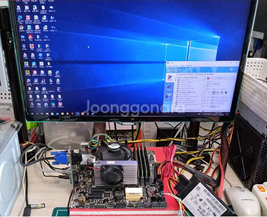 i5-6600(3.30G)+ASUS H150M(택포)--7
