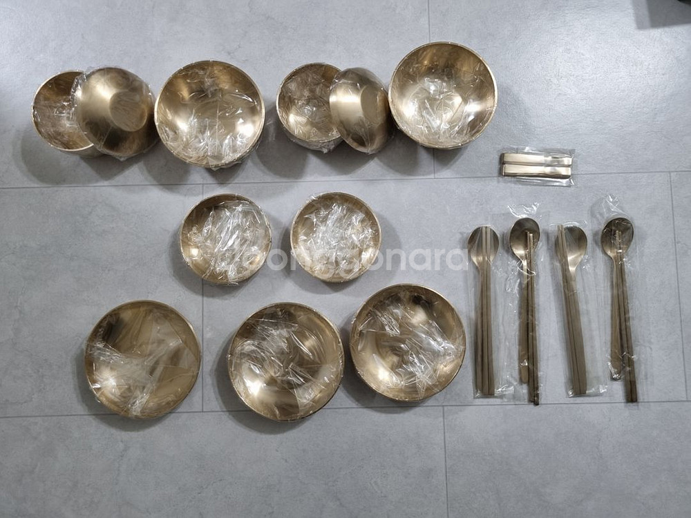 한국유기그릇세트 (김경수여주공방)수저세트--4