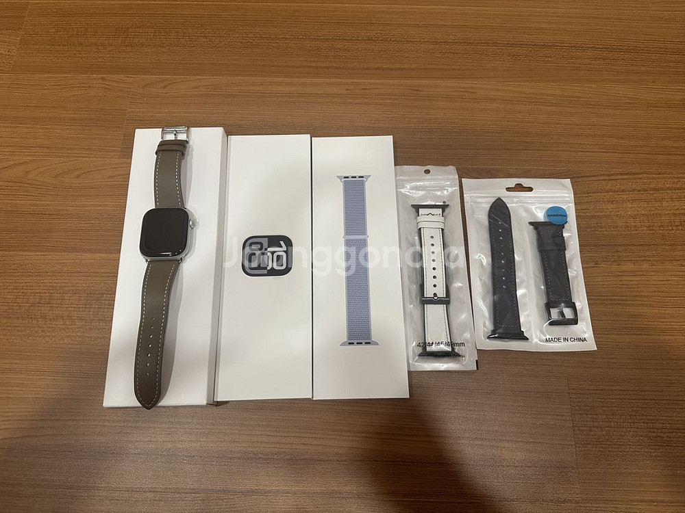 애플워치 10 46mm 배터리 100% 풀박스--0
