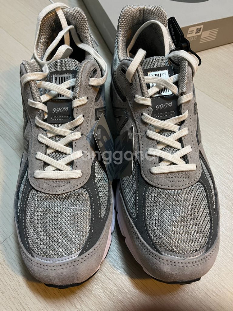 뉴발란스 990v4 그레이 275 새상품--2