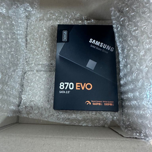 미개봉 evo870 500기가 팝니디