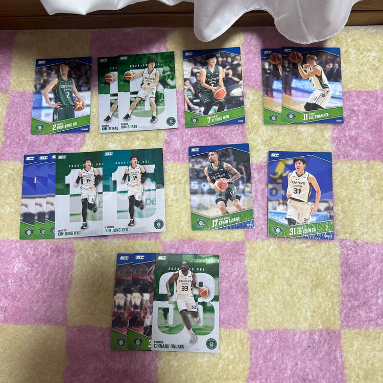 KBL 농구카드 판매합니다--2