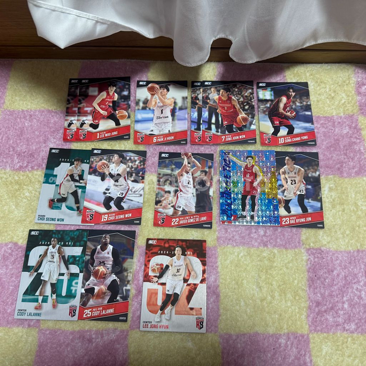 KBL 농구카드 판매합니다--1