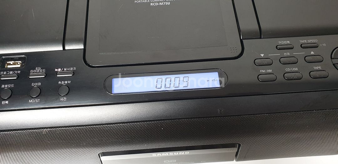 삼성 CD 카세트 RCD - M75U 카세트 플레이어--4