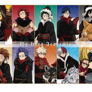 나의히어로아카데미아 카키오로시 천 포스터