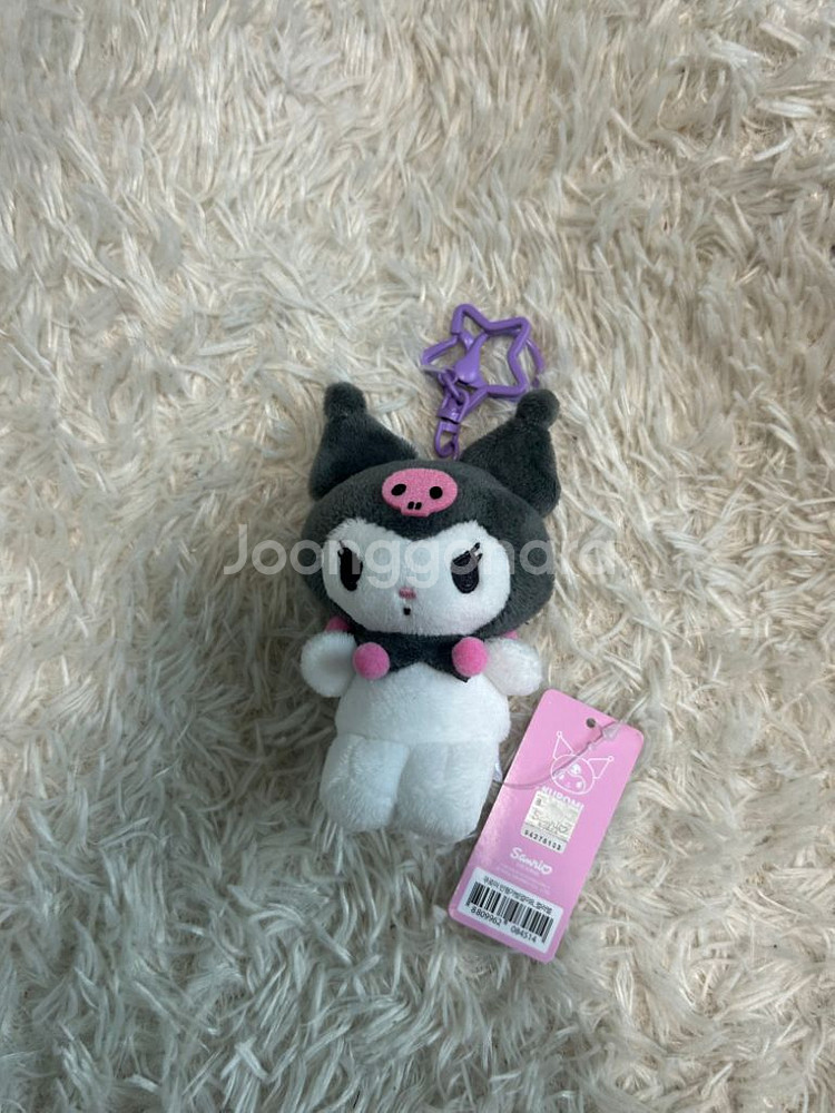(새상품)쿠로미 인형키링8cm--1