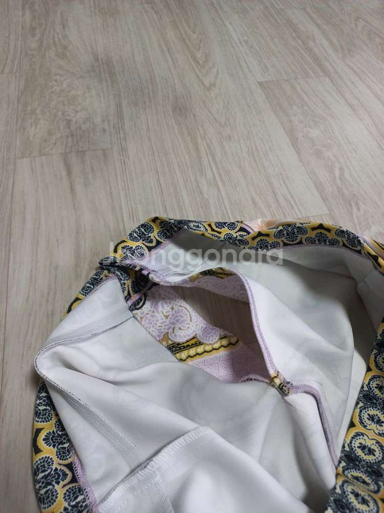 (55)뉴욕앤컴퍼니 문양 민소매 원피스--4