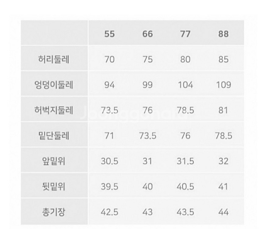 라삐아프 반바지(77) ㅡ새상품--9