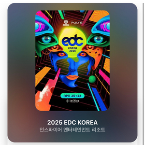 edc korea 2025 양일권 ga 31만원