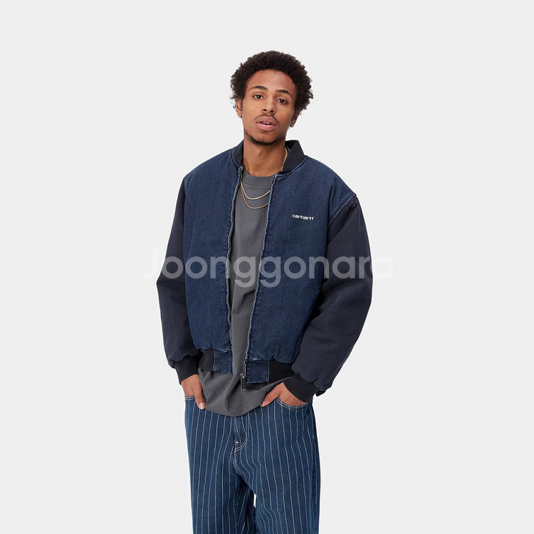 칼하트 팩슨 봄버 PAXON BOMBER 스몰 사이즈--3