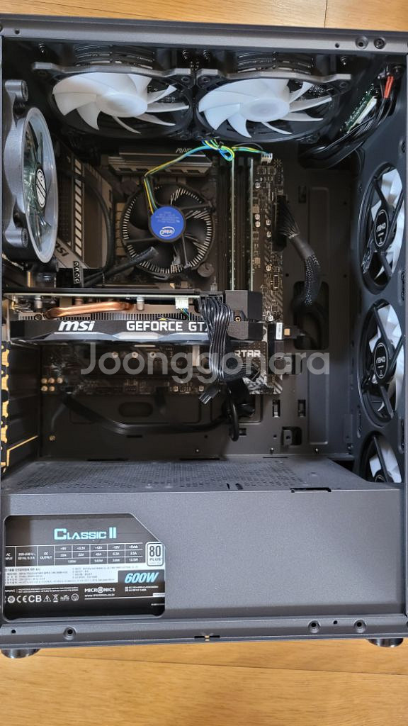 Intel i7-10700F CPU + GTX 1660--3