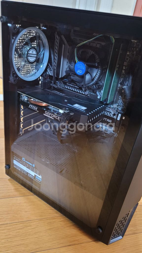 Intel i7-10700F CPU + GTX 1660--1