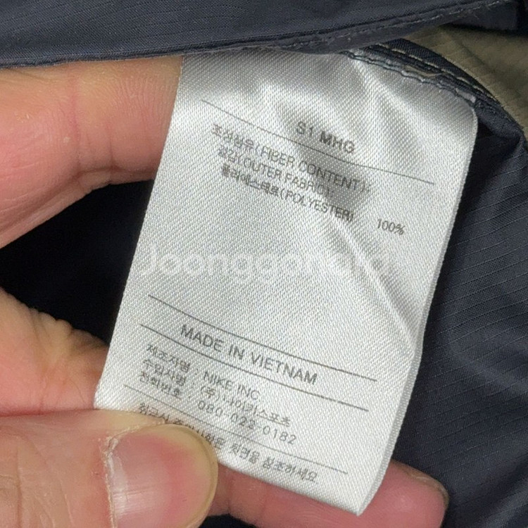 [나이키] 올드스쿨 투톤 바람막이 조끼 XL--9