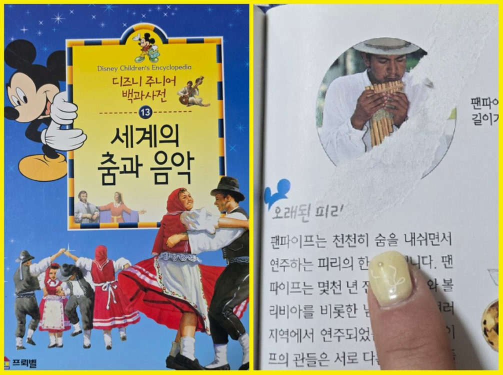 프뢰벨 디즈니 주니어 백과사전 이미지