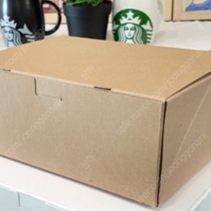 크라프트 원터치 포장 상자 21x15x8.5cm