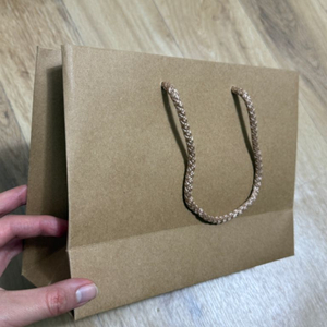 크라프트 쇼핑백 24x9x18 cm