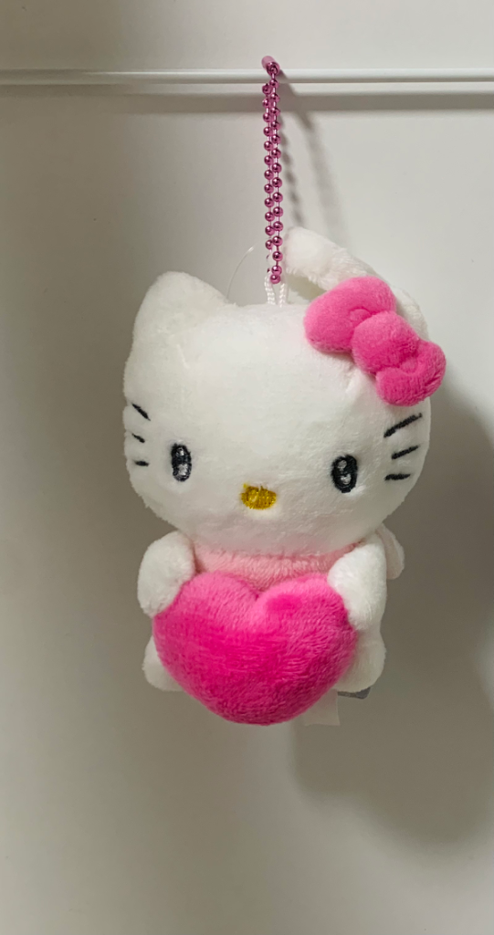 산리오 헬로키티 인형 키링 새상품