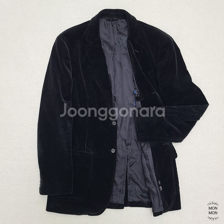 폴로 랄프로렌 코듀로이 블레이져 L 블랙--3