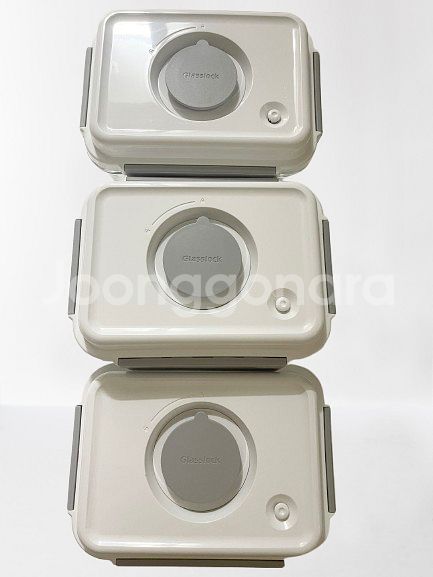 글라스락 진공세이브 진공 밀폐용기--1