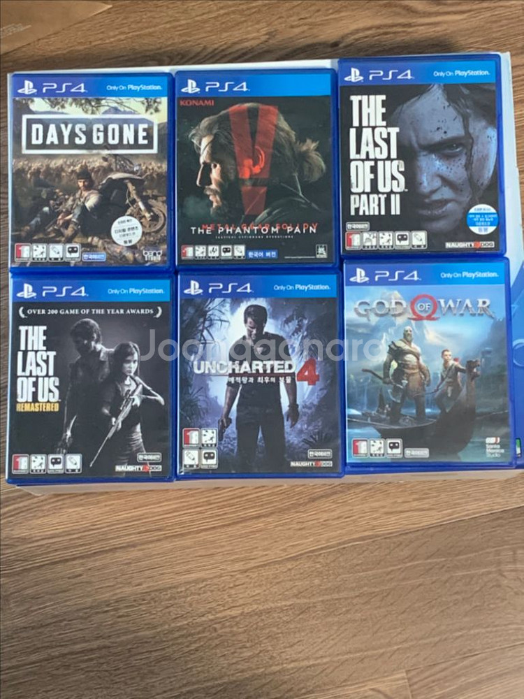 ps4 슬림 1테라+타이틀6개--1