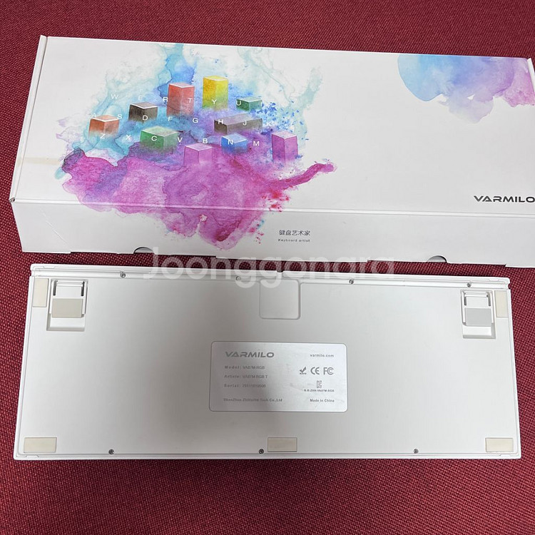 바밀로 VA87M 레인보우2 RGB 갈축--3