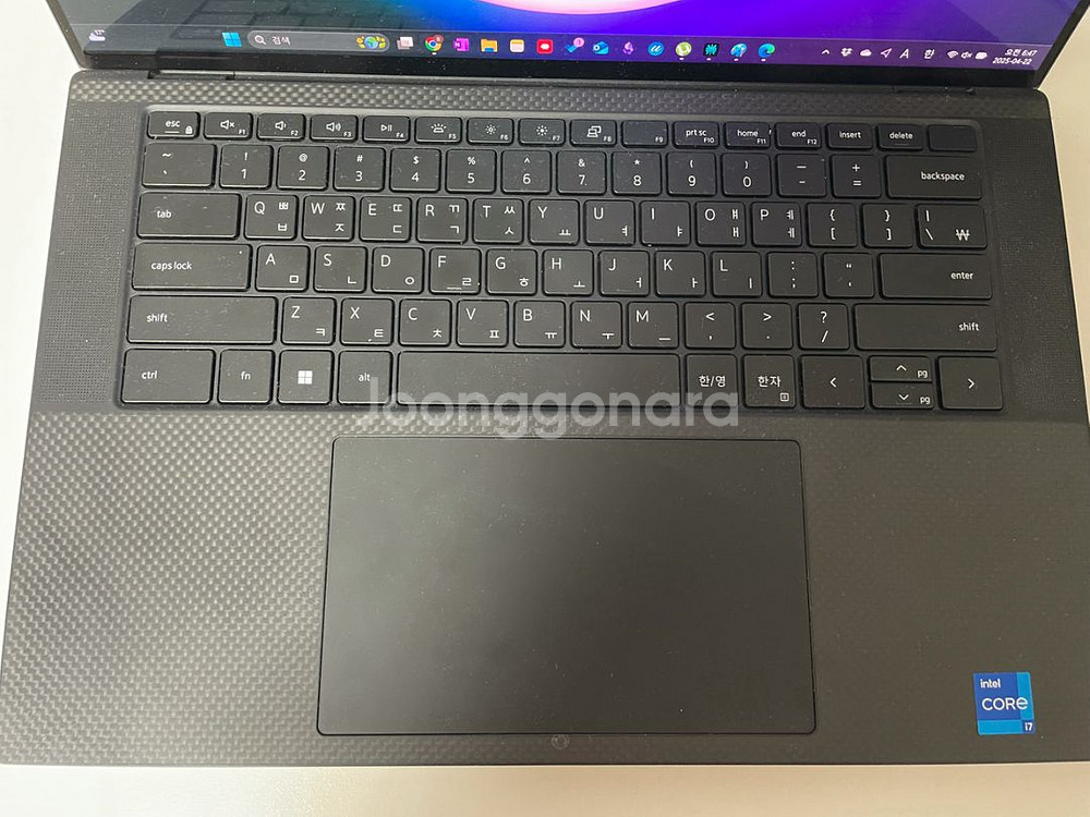 델(dell) xps 9520 고성능 4k 노트북 판매--2