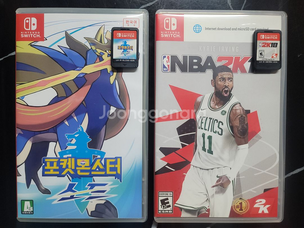 [닌텐도 스위치] 포켓몬스터 소드 / NBA 2K18--0