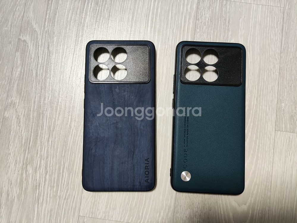 포코 X6 PRO 케이스 2개 택포--1